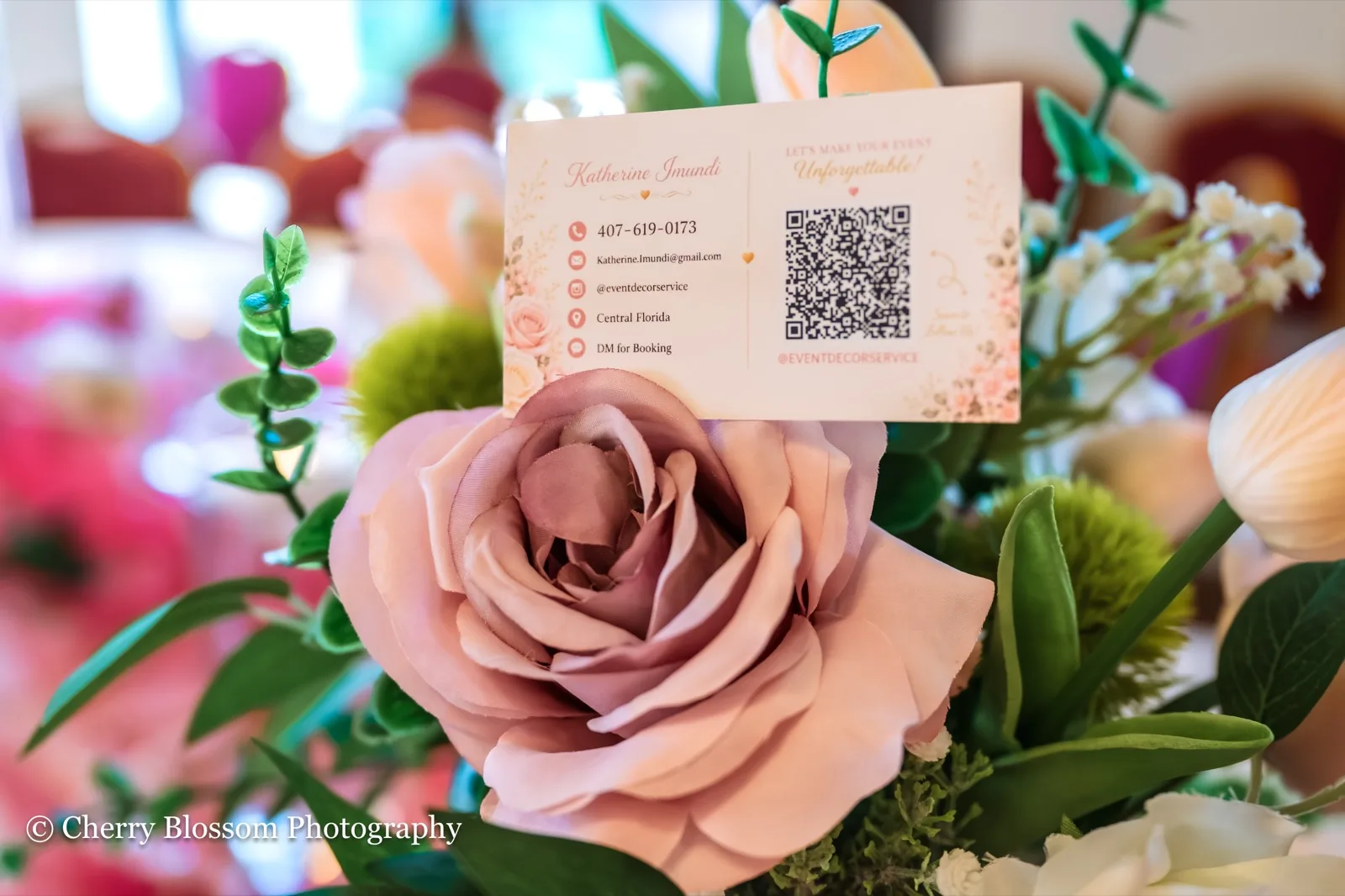 Preferred vendor showcase 50 at The Venue Clermont wedding and event expo in Clermont, Florida